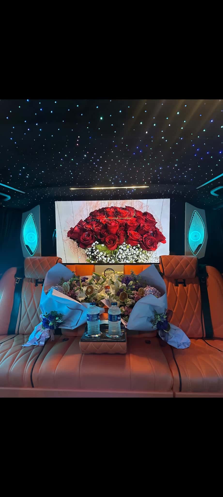 Decorated VIP cabin